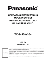 Panasonic TX24JSW354 Mode d'emploi
