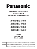 Panasonic TX43HX700E Mode d'emploi