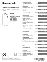 Panasonic WHADC1216H6E5C Mode d'emploi