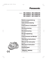 Panasonic MCE8021 Mode d'emploi