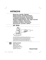 Hitachi SP 18 VA Le manuel du propriétaire