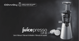 Coway juicepresso CJP-03 Manuel utilisateur