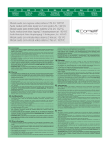 Comelit 1621VC Technical Manual