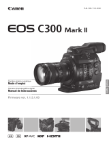Canon EOS C300 Mark II Manuel utilisateur