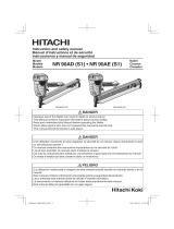 Hitachi NR 90ADS1 Manuel utilisateur