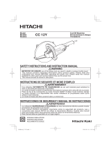 Hitachi CC 12Y Manuel utilisateur