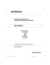Hitachi WH 14DAF2 Manuel utilisateur