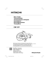 Hitachi CM 12Y Handling Instructions Manual
