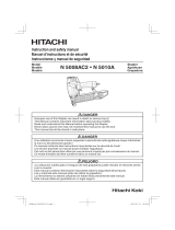 Hitachi N 5008AC2 Instruction And Safety Manual