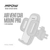 Mpow Air Vent Car Mount Pro CA086B Manuel utilisateur