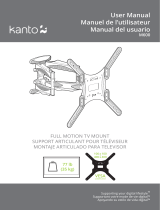 Kanto M600 Full Motion TV Mount Manuel utilisateur