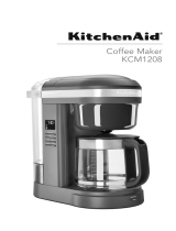 KitchenAid Coffee Maker KCM1208 Manuel utilisateur