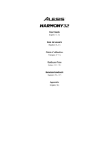 Alesis Harmony 32 Le manuel du propriétaire