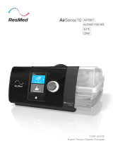 ResMed Airsense 10 Autoset / Autoset for Her, Elite, CPAP Manuel utilisateur