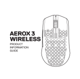 Steelseries Aerox 3 Wireless Ultra light Gaming Mouse Manuel utilisateur