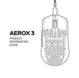 Steelseries Aerox 3 Mouse Le manuel du propriétaire
