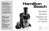 Hamilton Beach Spiralizer Manuel utilisateur