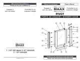 MAAX 103001-000-002 36S Guide d'installation