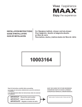 MAAX 102717-L-000-002 Nordica Guide d'installation