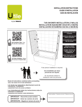 MAAX 103408-301-019 Utile 6032 tub wall kit Guide d'installation
