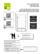 MAAX 103412-300-502 Utile back wall 60 in. Guide d'installation