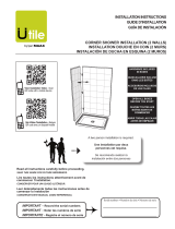 MAAX 103412-300-502 Utile back wall 60 in. Guide d'installation