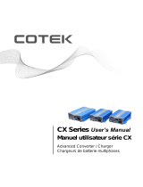 Cotek CX series Manuel utilisateur