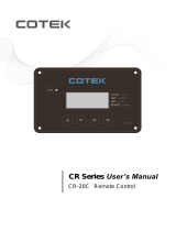 Cotek CR-20C Manuel utilisateur
