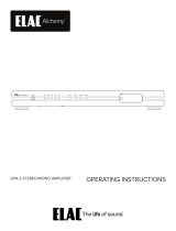 Elac DPA-2 Stereo Mode Le manuel du propriétaire