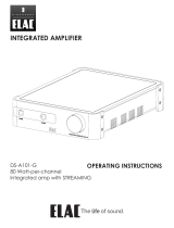Elac Discovery Series DS-A101-G Wireless Integrated Amplifier Le manuel du propriétaire