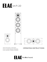 Elac Uni-Fi 2.0 Floorstanding Speaker Le manuel du propriétaire