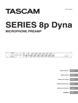 Tascam 8p Dyna Series Le manuel du propriétaire