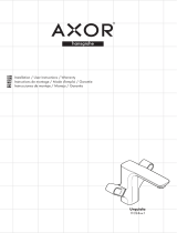 Axor 11024001 2-Handle Faucet 120 with Pop-Up Drain, 1.2 GPM Assembly Instruction