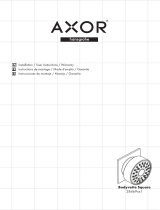 Axor 28469001 Bodyspray Square Assembly Instruction