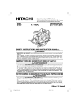 Hitachi C 18DL Manuel utilisateur