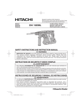 Hitachi DH 18DBL Manuel utilisateur