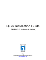 LevelOne TURING Industrial Series Quick Installation Manual