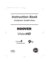 Hoover VISION HD CLASSE B 9KG Le manuel du propriétaire