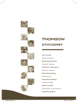 Thomson DTH725 Le manuel du propriétaire