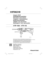 Hitachi VTV 16 Le manuel du propriétaire
