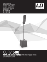 LD Systems CURV 500 Manuel utilisateur