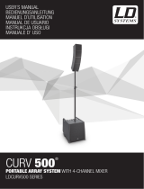 LD CURV500SE Subwoofer Extension Manuel utilisateur