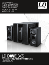 LD Systems DAVE 8XS Manuel utilisateur