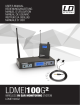 LD Systems MEI 100 G2 Manuel utilisateur