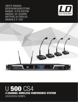 LD Systems LDU505CS4 Manuel utilisateur