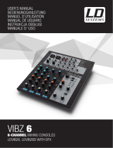 LD Systems VIBZ 6 D Le manuel du propriétaire