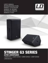 LD Systems STINGER 8 A G3 Manuel utilisateur