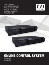 LD Systems DSP 44 K Manuel utilisateur