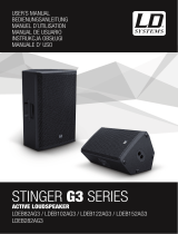 LD Systems Stinger 28 A G3 Dual 8″ Powered Speaker Le manuel du propriétaire