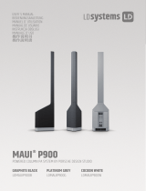 LD Systems Maui P900 W Le manuel du propriétaire